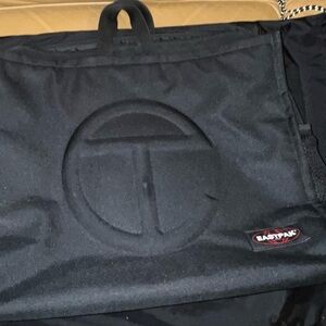 Telfar/Eastpak Black Backpack with Logo. Send all offers.
